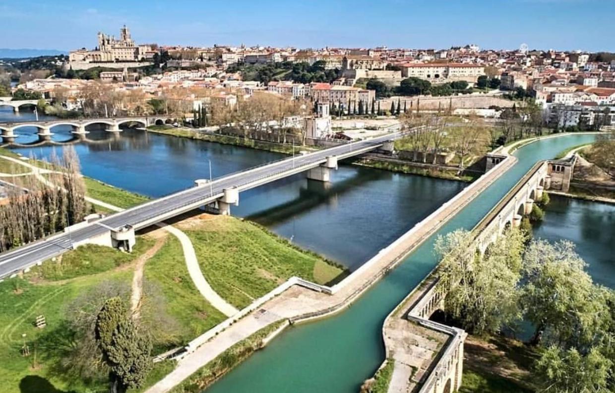 Arcole 5 - Jolie Appartement Centre Ville De Beziers Avec Garage- Wifi -Tv Connectee Ngoại thất bức ảnh